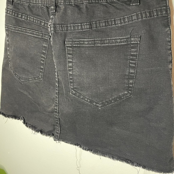 Jean skirt black - Picture 4 of 8